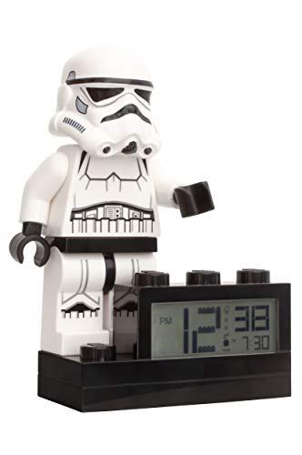 LEGO Star Wars 9004032 Wecker auf einem Fuß mit Stormtrooper als Minifigur und mit einem für diesen Charakter typischen… – Bild 6