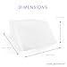 Sleep Restoration Elevating Leg Rest Pillow Memory Foam Leg Rest Pillow - Reduces Back Pain & Improves Circulation - Includes Removable Microfiber Cover