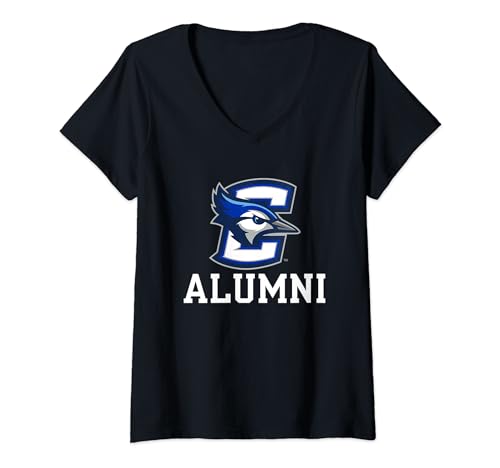 Womens Creighton Bluejays Alumni Icon Officially Licensed V-Neck T-Shirt