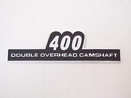 Amazon ドレミコレクション Z2タイプ サイドカバーエンブレム ゼファー400 ゼファー400x 1枚 両面テープ式 バイク用 エンブレム 車 バイク