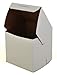 Southern Champion Tray 0907 Premium Clay Coated Kraft Paperboard White Non-Window Lock Corner Bakery Box, 4