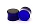 Blue Sapphire Glass Plugs - 2g - 6mm - Sold As a Pair