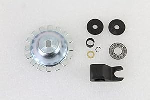 BILLET PROOF DESIGNS Clutch Throw Out Bearing Kit with 24mm Solid Throw Out Bearing (Larger Thrust Washers), Oil Slinger & Washers for 1975-1984 Harley Big Twin FX & FL Models with a 4-Speed Transmission