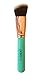 Mypreface Rose Golden Synthetic Blush and Bronzer Brush - Angled Kabuki Makeup Brush: Foundation Brush Perfect for Face Contouring and Highlighting with Creams and Powders (Blue)