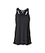 Bella Canvas Ladies' Flowy Racerback Tank M Black