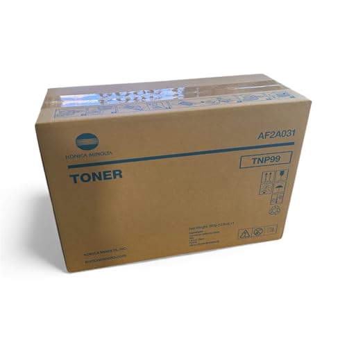 TTCopier Genuine OEM Konica Minolta TNP99 (AF2A031) Toner Cartridge, Black 18K Yield BIZHUB 5021I