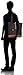 Herschel Market Tote Bag, Black/Tan, One Size