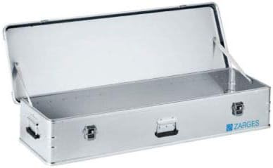 Zarges K 470 Aluminum Shipping And Storage Case 55 1 8 L X 17 11 16 W X 9 13 16 H Silver Amazon Com