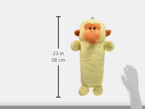 Pet Lou 00466 Colossal Dog Chew Toy, 20-Inch Monkey Stick