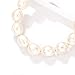 BVGA Hoop Earrings for Women Ivory Acrylic Pearl Hoop Earrings Lightweight Ear Drop Dangles (Ivory)