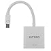 KPTEC Mini DisplayPort (Thunderbolt) to HDMI Adapter for Apple MacBook, MacBook Air, MacBook Pro, Surface Pro - White