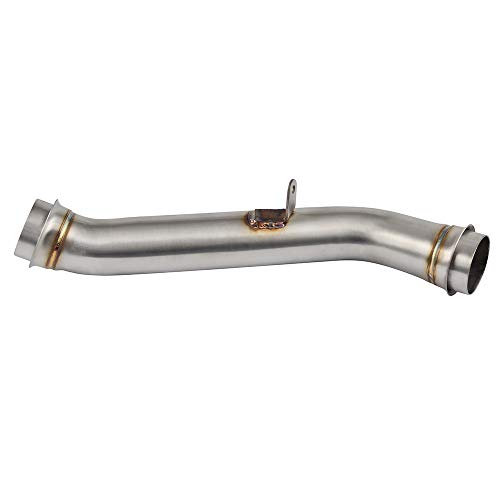 NICECNC Aftermarket Motorcycle Stainless Steel Exhaust Muffler De-cat Pipe Eliminator Down Pipe Replace KTM 1290 Super Duke R 2014 2015 2016