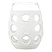 Lifefactory Wine Glass with Protective Silicone Sleeve, 4 Count (Pack of 1), White