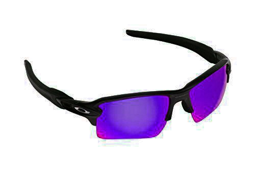 New SEEK Replacement Lenses for Oakley FLAK 2.0 XL Purple Mirror