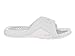 Nike Men's Jordan Hydro IV Retro Off White/Metallic Silver Sandal 10 Men US