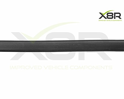 Black Rubber U Channel Edging Edge Trim Seal Corner Protection Protect Replace Part: X8R0106 - Thumbnail 3