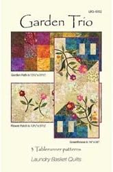 Laundry Basket Quilts-Garden Trio