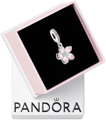 Cherry Blossom Dangle Charm(箱付き) Amazon.com: PANDORA Cherry Blossom Dangle Charm - Gift for Her