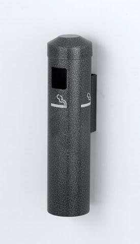 SMOKERS POST VALUE-MAX WALL MOUNT 12" WITH BLACK FINSIH 6-PACK