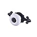 KES White Ceramic Cabinet Knobs Pulls (10 Pack) Vintage Dresser Drawer Furniture Hardware with Black Backplate, HCK803-WH-P10