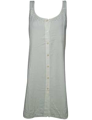 Wholesale Lot Of 3 Womens Sundress Embroidered Sleeveless Boho Dream Girl Beach Resort Shift Dress