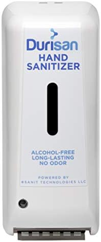 Durisan Touch-Free Automatic Dispenser for 1000 mL Alcohol-Free Hand Sanitizer