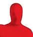Rubie's Adult Solid Color 2nd Skin, Red, X-Large