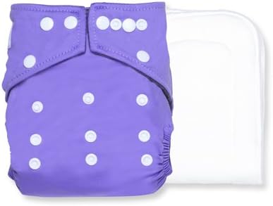 Bamboo Charcoal Pocket Diaper (Purple)