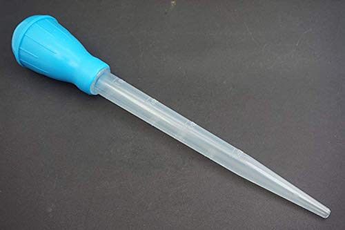 Aquarium Pipette Dropper for chemical use dropper or pipette barbecue Water Changer Or Aquarium fish tank cleaning Coral Target Feeder Gravel Straw(30ml)