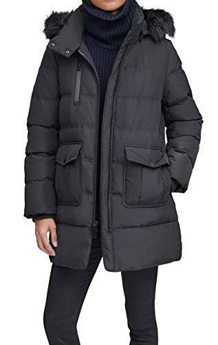 andrew marc astoria faux fur parka