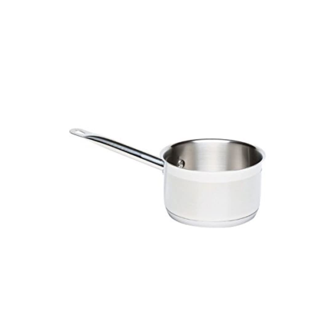Genware 1418-02 Saucepan Without Lid, 2.7L Capacity, 18 cm Diameter, 10 cm Height