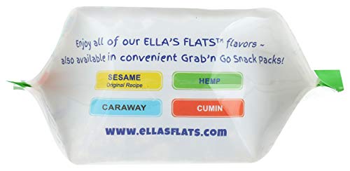 ELLA’S FLATS PUMPKIN WITH HEMP SEED CRACKERS, 4.8 OZ