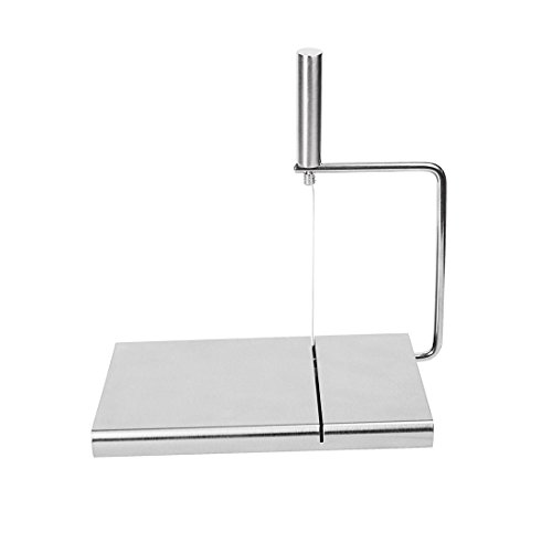 Cheesse slicer- iNeibo Cheese Cutter with Cutting Board and Cutting Wires for Cheese, Butter, Meat,Fruits, Vegetables, Chocolate, Nuts, Gingers, Cake