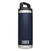 YETI Rambler 18 oz Stainless Steel Vacuum Insulated Bottle with Cap, Navy primary