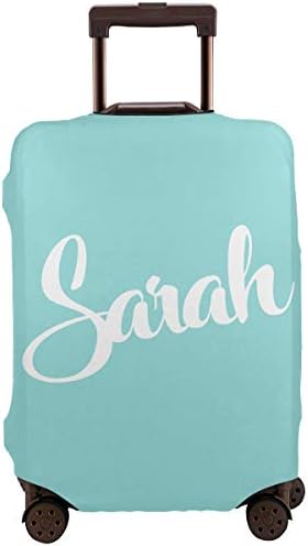 Personalised Name Travel Suitcase Cover Trolley Case Custom Luggage Protective Cover Fits 18-32 Inch Luggage