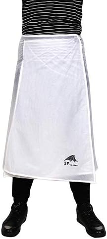 Amazon レインスカート 防水 防風 バイク 自転車 通気 自由調整 軽量 ハイキング キャンプ 男女兼用 雨具巻スカート 収納袋付き White レインパンツ 通販