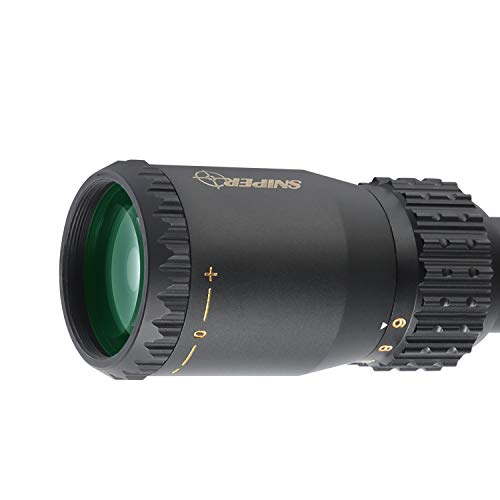 SNIPER NT 6-24x50 AOGL Rifle Scope Red/Green/Bule Illuminated Optics Sportting Scope Full Size for Hunting