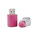 Novelty Cute Cartoon Lipstick Shape 32GB USB 2.0 Flash Drive Thumb Drive Memory Stick Gift (32GB, Pink Lipstick)