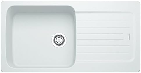 Franke Aveta 1.0 Bowl Ice White Tectonite Reversible Kitchen Sink & Waste