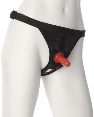 Ultra Strap-Ôn Harness with Pl-Ü'G Black