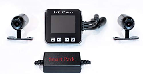 image for Sykik Rider CR2, Dual Camera System for Motorcycles and Scooters. Fron