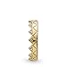Pandora Exotic Crown 18k Gold Plated Shine Collection Ring Size US-5 168033CZ-50