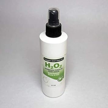 Amazon Com Hydrogen Peroxide 3 Food Grade H2o2 8oz Tooth Whitening Products Beauty