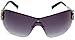 GUESS Women's 6509 Oversized Sunglasses,Gunmetal Frame/Gradient Dark Grey Lens,one size