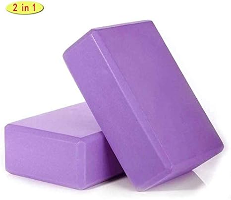 purple yoga block