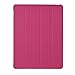 Afranker Ipad 2 / 3 / 4 Slim-Fit Folio Smart Four Fold Case Cover with Back Case Pink
