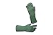 Nomex Flight Gloves - Leather Glove - Aviator Pilot Gloves - Olive Green Flyer Long Gloves - For Multi-Purpose Work Green, 10