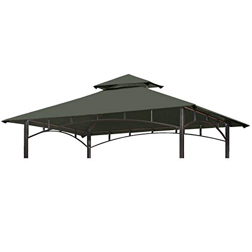 Eurmax USA High Performance Grill Gazebo Canopy Replacement Cover 5x8