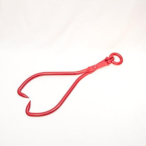 Heavy Duty 32" SOLID STEEL Skidding Tongs for Logging, Forestry, Timber Cutting