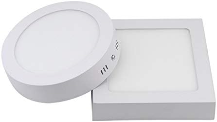 Camp Dienlk 9W 15W 25W 30W Round Led Panel Light Surface Mounted LEDs Downlight Ceiling Down Led Lamp with Driver 85-265V Warm White Square 9w